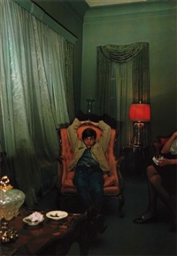 Sumner, Mississippi [young man in chair], 1970